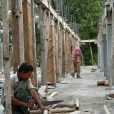 2011: Second floor of the girls' dormitory at the Gopalgonj boarding school