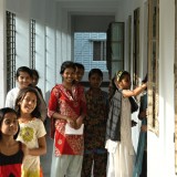 2011: Second floor of the girls' dormitory at the Gopalgonj boarding school