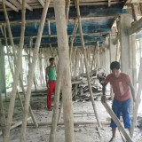 2011: Second floor of the girls' dormitory at the Gopalgonj boarding school