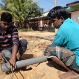 2013: New well and two water tanks at the AHTSS Boarding School