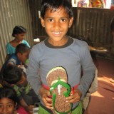 2013: Sandals for children from slum schools