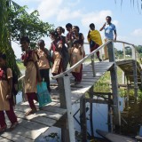 2019: Bridge to the school in Ambari