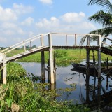 2019: Bridge to the school in Ambari