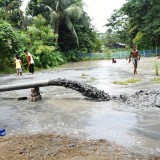 2021: Children's playground instead of half a pond