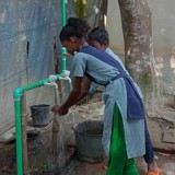 2023: Drinking water from a new well!