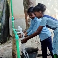 2023: Drinking water from a new well!